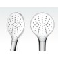 Ravak Douches - Set de douche DS 091.00 avec mitigeur, 250 mm, 3 jets, chrome X07P643 Ravak Douches - Set de douche DS 091.00 avec mitigeur, 250 mm, 3 jets, chrome X07P643