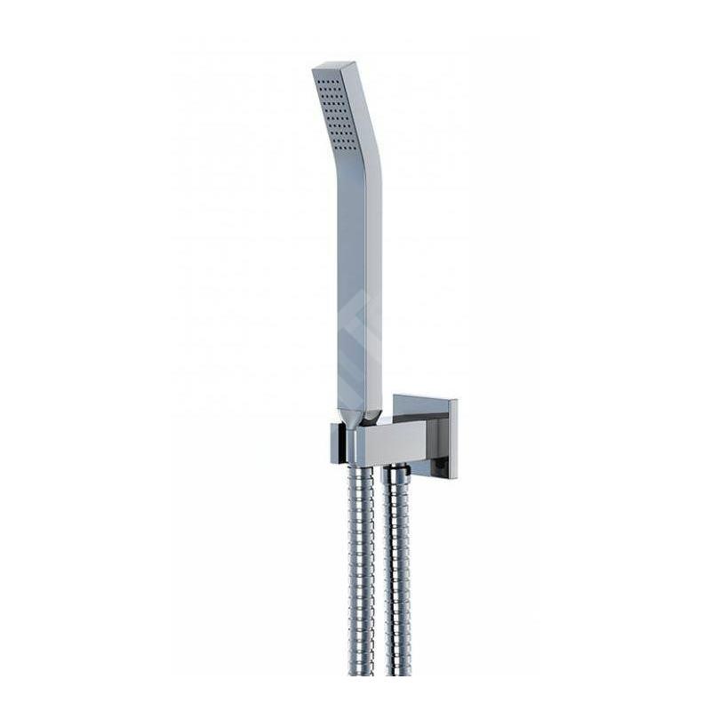 Steinberg 120 - Ensemble de pommeau de douche, support et flexible, chrome 120 1670