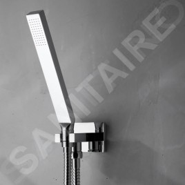 Steinberg 135 - Ensemble de pommeau de douche, support et flexible, chrome 135 1670