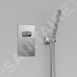 Steinberg 135 - Ensemble de pommeau de douche, support et flexible, chrome 135 1670