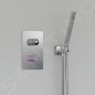 Steinberg 135 - Ensemble de pommeau de douche, support et flexible, chrome 135 1670