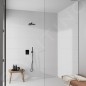 Steinberg 135 - Ensemble la pommeau de douche, support et flexible, noir mat 135 1670 S