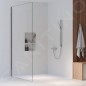 Steinberg 100 - Pommeau de douche, 3 jets, blanc / chrome 100 1655