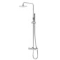 Steinberg 100 - Ensemble de douche avec thermostat, diamètre 200 mm, chrome 100 2721
