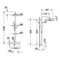 Duravit C.1 - Set de douche avec thermostat, chrome C14280008010
