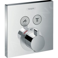 Hansgrohe Raindance E - Set de douche 300 avec thermostat encastré, chrome 27918000