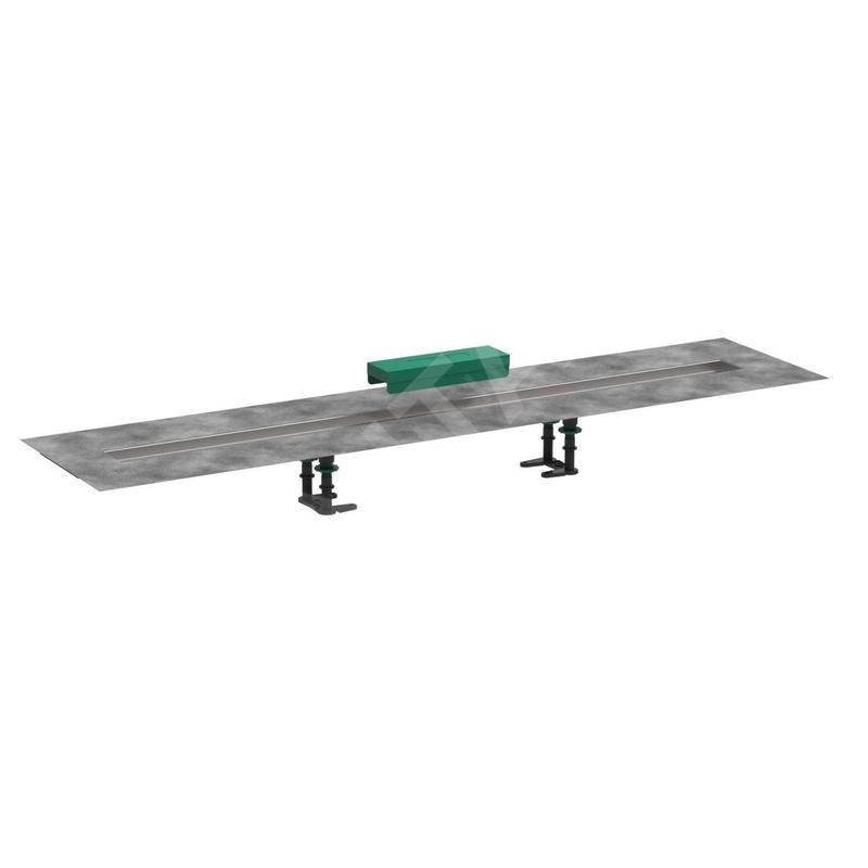 Hansgrohe uBox universal - Kit d'installation pour caniveaux de douche linéaires 1200, inox 56015180 Hansgrohe uBox universal - Kit d'installation pour caniveaux de douche linéaires 1200, inox 56015180
