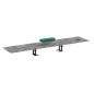 Hansgrohe uBox universal - Kit d'installation pour caniveaux de douche linéaires 1200, inox 56015180 Hansgrohe uBox universal - Kit d'installation pour caniveaux de douche linéaires 1200, inox 56015180