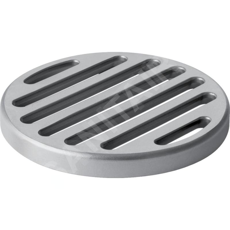 Geberit Accessoires - Grille fente, diamètre 135 mm, carrossable, inox 388.133.00.1