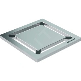 Geberit Accessoires - Grille inox Square pour évacuation de douche 154.312.00.1