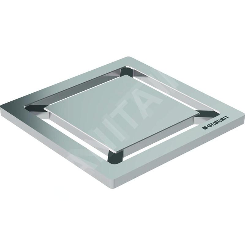 Geberit Accessoires - Grille inox Square pour évacuation de douche 154.312.00.1
