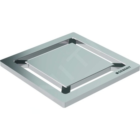 Geberit Accessoires - Grille inox Square pour évacuation de douche 154.312.00.1