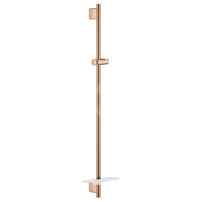 Grohe Rainshower SmartActive - Barre de douche avec tablette, 900 mm, Warm Sunset 26603DA0
