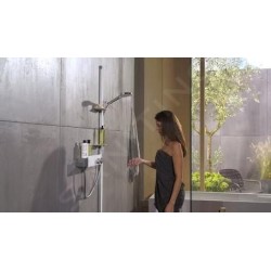 Hansgrohe Raindance - Set de douche Select S 120, 3 jets, barre de douche 1,50 m, chrome 27646000