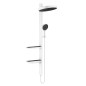 Hansgrohe Rainfinity - Colonne de douche Showepipe 360, 1jet, blanc mat 26842700 Hansgrohe Rainfinity - Colonne de douche Showepipe 360, 1jet, blanc mat 26842700