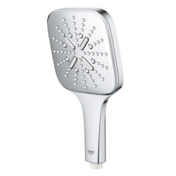 Grohe Rainshower SmartActive Cube - Set de douche de tête 130, 3 jets, barre 900 mm et flexible, chrome 26586000
