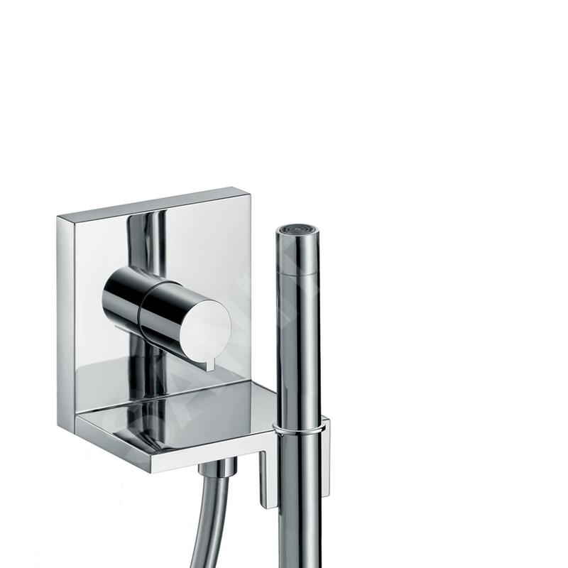 Axor ShowerCollection - Set de douche, 2 jets, support et flexible, chrome 10651000