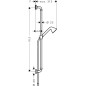 Axor Programme de douche - Set de douche avec design Front, chrome 26023000 Axor Programme de douche - Set de douche avec design Front, chrome 26023000