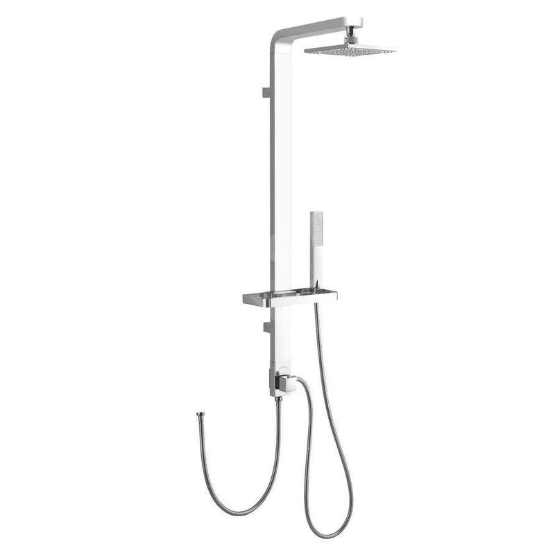 Aqualine Siga - Garniture de douche 178, aluminium SL650