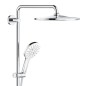 Grohe Rainshower SmartActive - Colonne de douche 310 avec mitigeur thermostatique, 3 jets, blanc lunaire 26647LS0 Grohe Rainshower SmartActive - Colonne de douche 310 avec mitigeur thermostatique, 3 jets, blanc lunaire 26647LS0