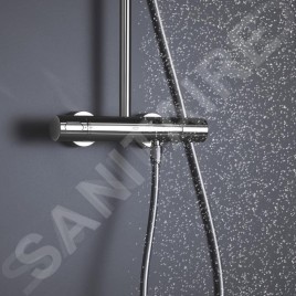 Grohe Rainshower SmartActive - Colonne de douche 310 avec mitigeur thermostatique, 3 jets, blanc lunaire 26647LS0
