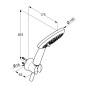 Kludi Freshline - Colonne de douche 3S, chrome 6795005-00 Kludi Freshline - Colonne de douche 3S, chrome 6795005-00