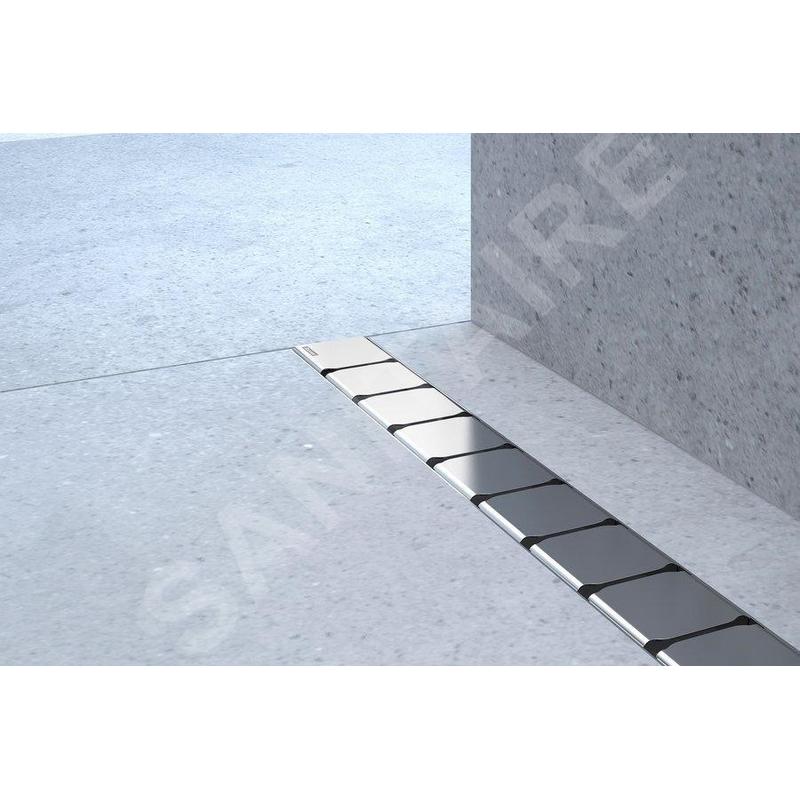 Ravak 10° - Caniveau de douche 850 mm, installation au sol, inox X01576