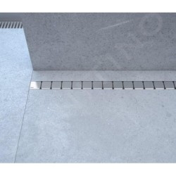 Ravak 10° - Caniveau de douche 850 mm, installation au sol, inox X01576