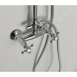 Sapho Antea - Colonne de douche 200, pour raccord au robinet, chrome SET031