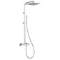 Sapho Dimy - Set de douche 250x250 mm, avec thermostat, chrome DM322