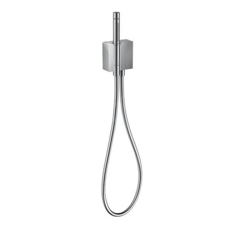 Axor Edge - Douchette, 2 jets, avec support de douchete Porter et flexible, chrome 46520000