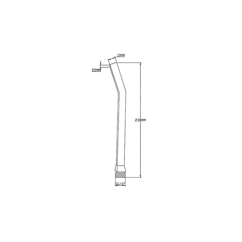 Sapho Nancy - Pommeau de douche, chrome 1204-01