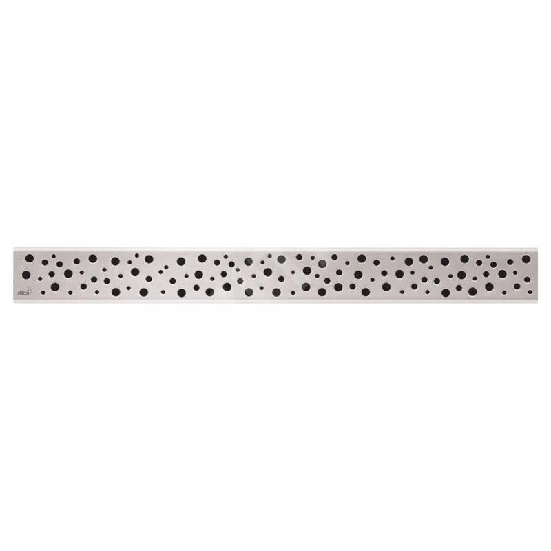 Alcadrain Grilles - Grille pour caniveau à douche linéaire 950 mm, inox mat BUBLE-950M Alcadrain Grilles - Grille pour caniveau à douche linéaire 950 mm, inox mat BUBLE-950M