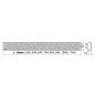 Alcadrain Grilles - Grille pour caniveau à douche linéaire 950 mm, inox mat BUBLE-950M Alcadrain Grilles - Grille pour caniveau à douche linéaire 950 mm, inox mat BUBLE-950M
