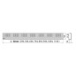 Alcadrain Grilles - Grille pour caniveau à douche linéaire 1050 mm, inox brillant DREAM-1050L Alcadrain Grilles - Grille pour caniveau à douche linéaire 1050 mm, inox brillant DREAM-1050L