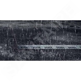 Alcadrain Grilles - Grille pour caniveau à douche linéaire 1050 mm, inox mat DREAM-1050M