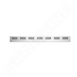 Alcadrain Grilles - Grille pour caniveau à douche d'angle 750 mm, inox poli DREAM-750L