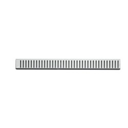 Alcadrain Grilles - Grille pour caniveau à douche linéaire 950 mm, inox mat PURE-950M