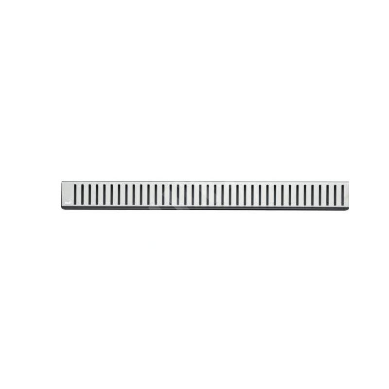 Alcadrain Grilles - Grille pour caniveau à douche linéaire 950 mm, inox mat PURE-950M Alcadrain Grilles - Grille pour caniveau à douche linéaire 950 mm, inox mat PURE-950M