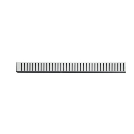 Alcadrain Grilles - Grille pour caniveau à douche linéaire 950 mm, inox mat PURE-950M
