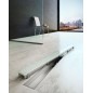 Alcadrain Grilles - Grille pour caniveau de douche 1050 mm, verre/blanc GL1200-1050 Alcadrain Grilles - Grille pour caniveau de douche 1050 mm, verre/blanc GL1200-1050