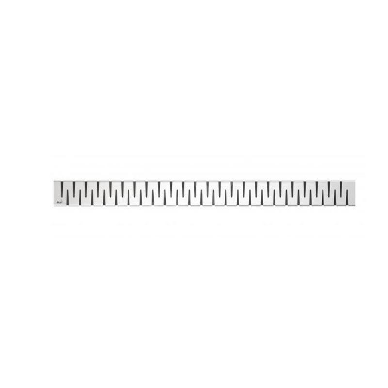 Alcadrain Grilles - Grille pour caniveau de douche linéaire 850 mm, inox brillant ZIP-850L Alcadrain Grilles - Grille pour caniveau de douche linéaire 850 mm, inox brillant ZIP-850L