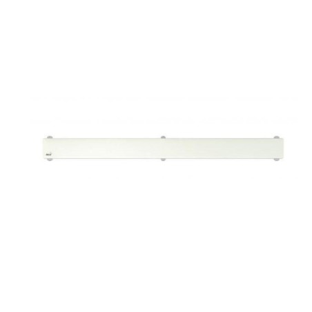 Alcadrain Grilles - Grille pour caniveau de douche 850 mm, verre/blanc GL1200-850