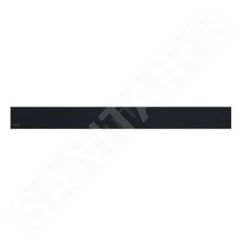 Alcadrain Grilles - Grille pour caniveau de douche linéaire 950 mm, verre/noir GL1204-950