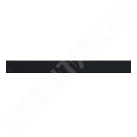 Alcadrain Grilles - Grille pour caniveau de douche linéaire 950 mm, verre/noir GL1204-950