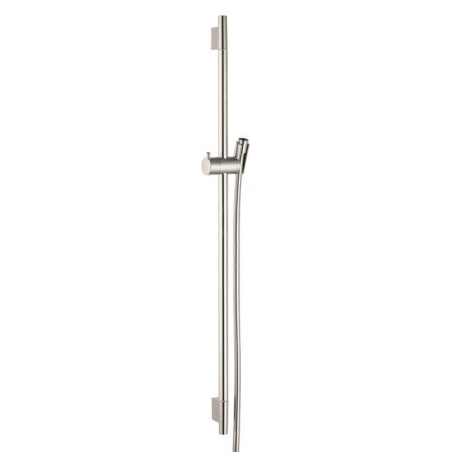 Hansgrohe Raindance - Barre de douche Unica'S Puro 900 mm, avec flexible de douche, nickel brossé 28631820