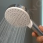 Hansgrohe Crometta - Pommeau de douche, EcoSmart 9 l/min,blanc / chrome 26333400