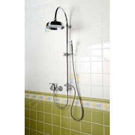 Sapho Vanity - Colonne de douche 200 sans robinetterie, chrome SET061