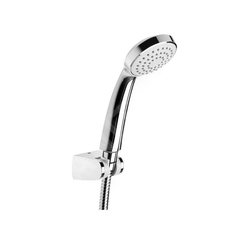 Jika Rio - Set de pommeau de douche, support et flexible, 1,7 m, inox H3651R00041001