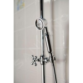 Sapho Vanity - Colonne de douche 200 sans robinetterie, chrome SET061